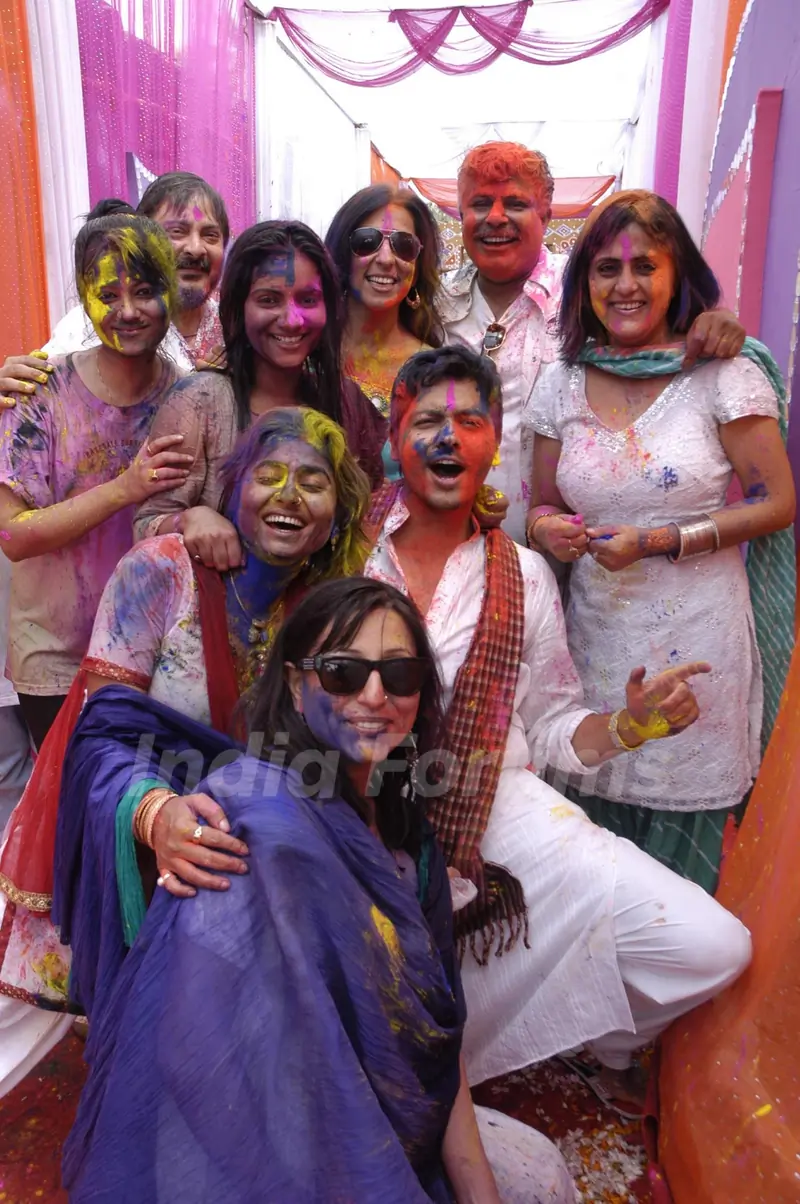 Colors channel holi bash Juhu Hotel