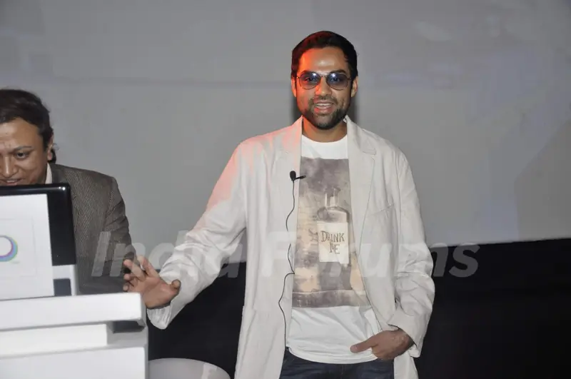 Abhay Deol at the launch of Godrej Gojiyocom launch at PVR