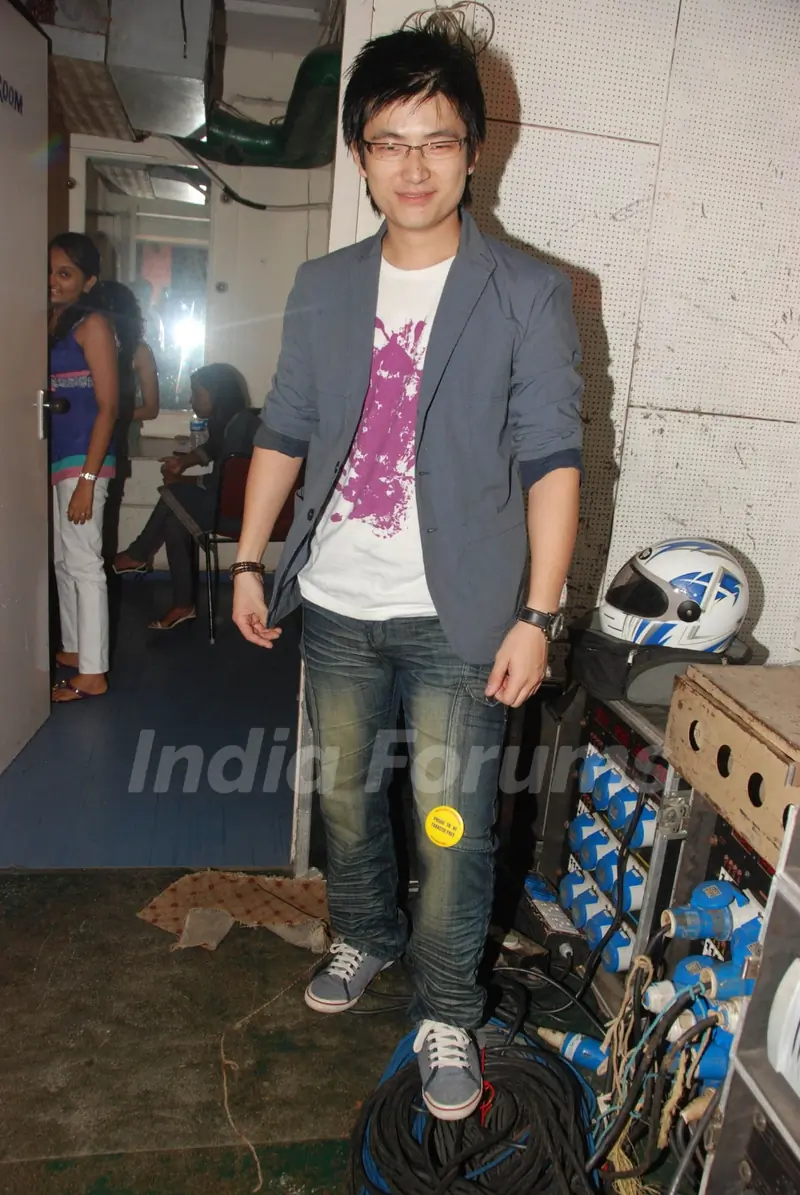 Indian Idol winner and budding actor Meiyang Chang at CPAA concert at Rang Sharda