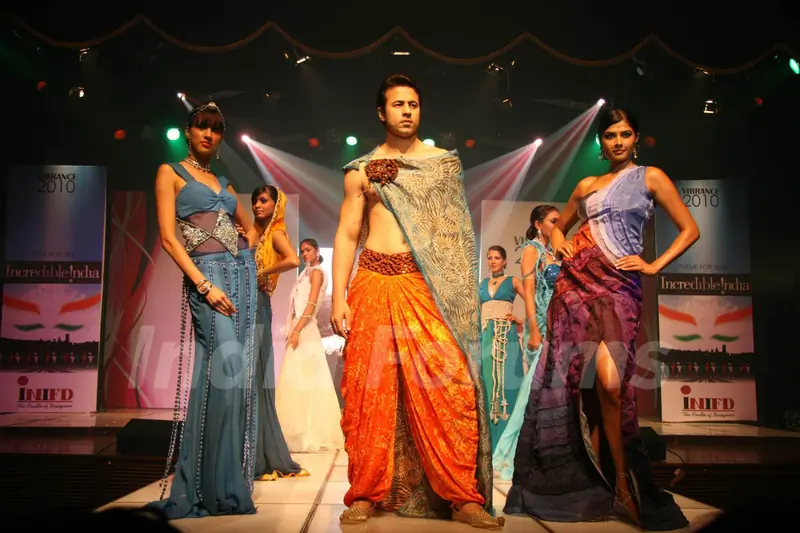 Top models on the ramp for Vibrance Fashion show at St Andrews