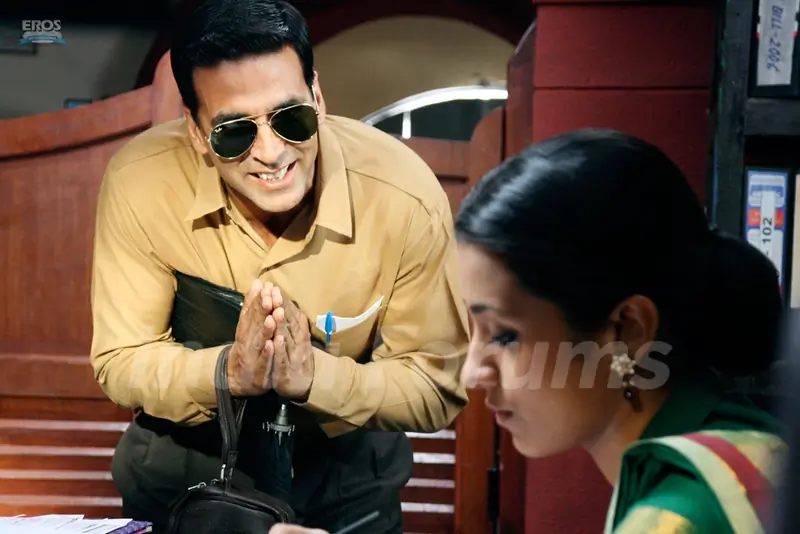 Akshay Kumar requesting Trisha