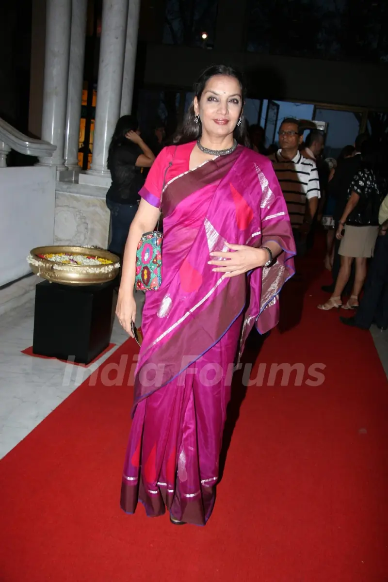 Shabana Azmi at Complicate''s A Disappearing Number play at NCPA