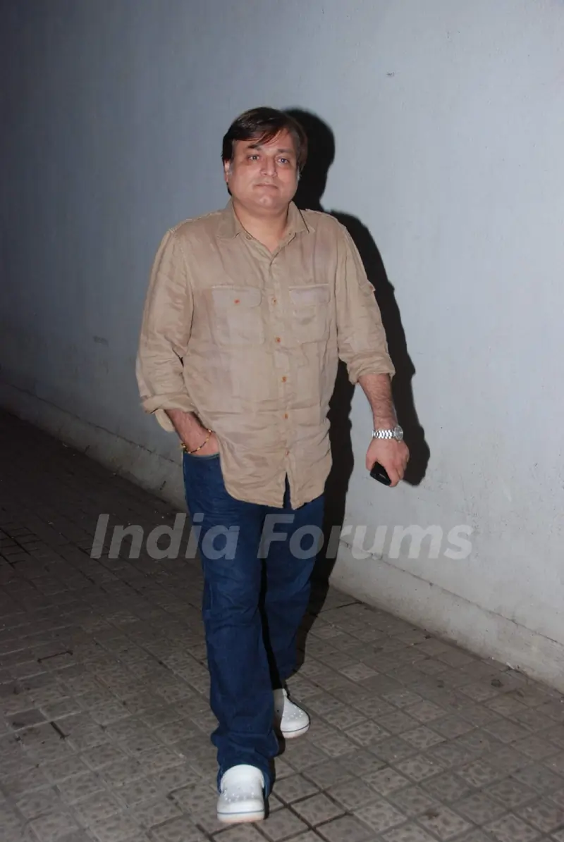 Manoj Joshi catch up on film Expendables at PVR, Juhu