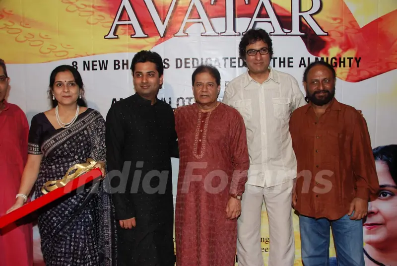 Ketan Mehta at the launch of Anup Jalota''s album Prabhu Avtar at Isckon