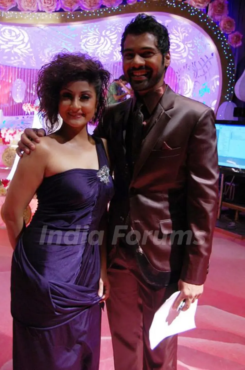 Shabir Ahluwalia with Urvashi Dholakia