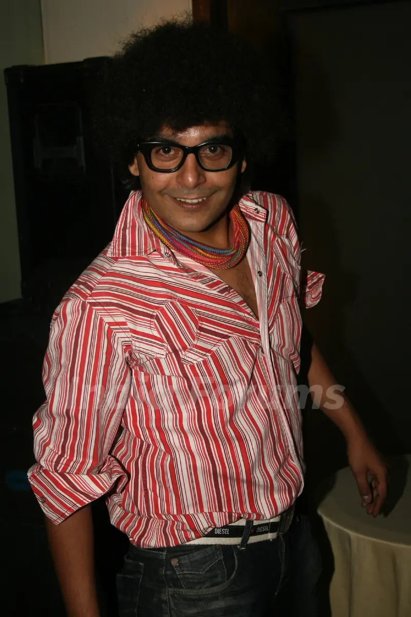 Gaurav Gera in success party of Rang Badalti Odhani