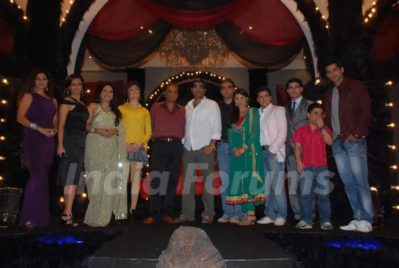 Roshni Chopra and other celebs on the sets of Aahat serial at Goregaon