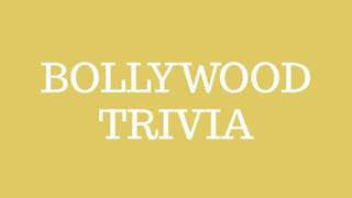 Bollywood Trivia Quiz