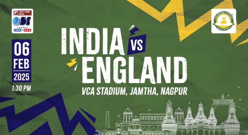 🏏England tour of India 2025: 1st ODI: 6/2/2025 at 1:30 PM IST🏏