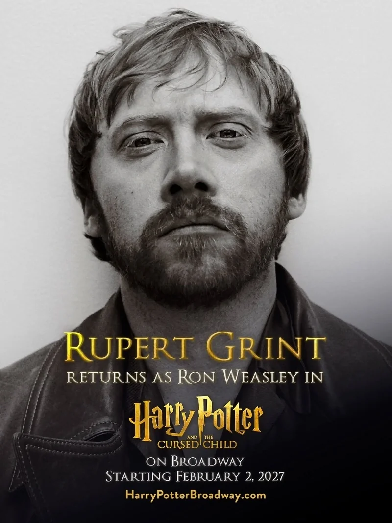 Rupert Grint Returns as Ron Weasley on Broadway ⚡️