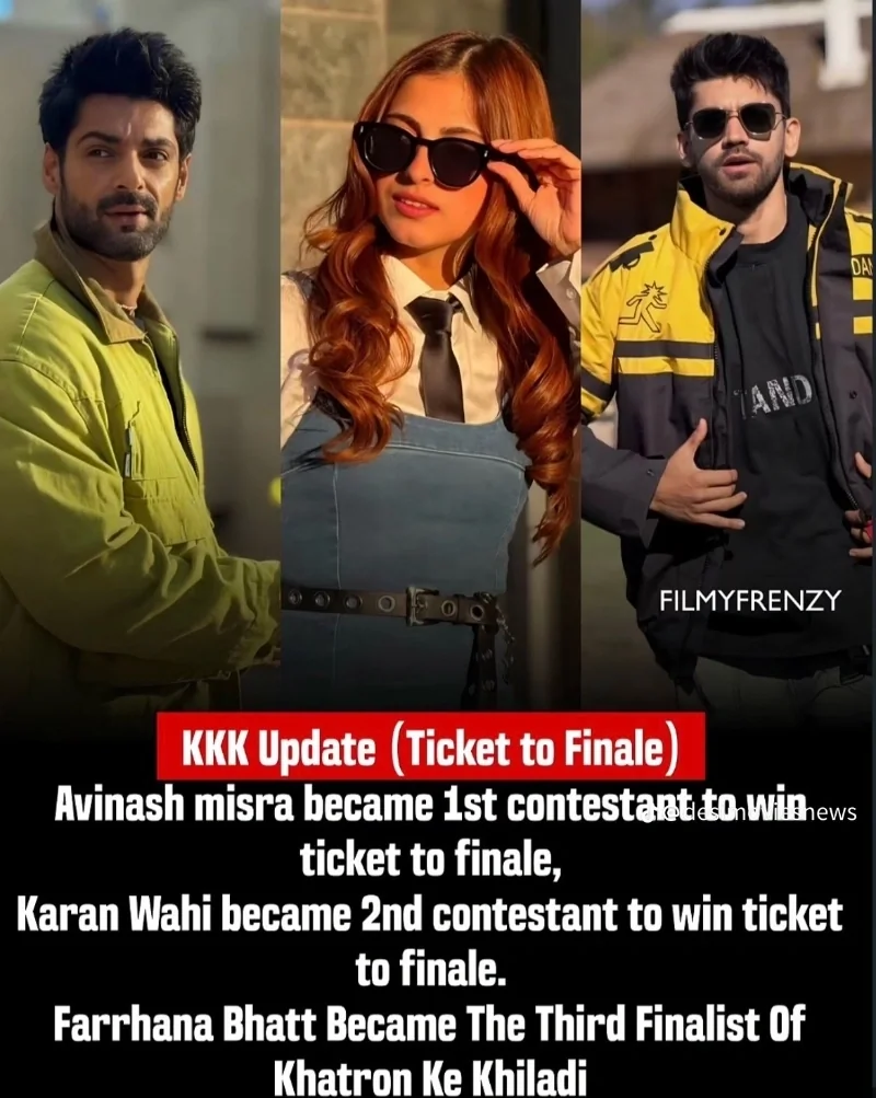 Top three contestants