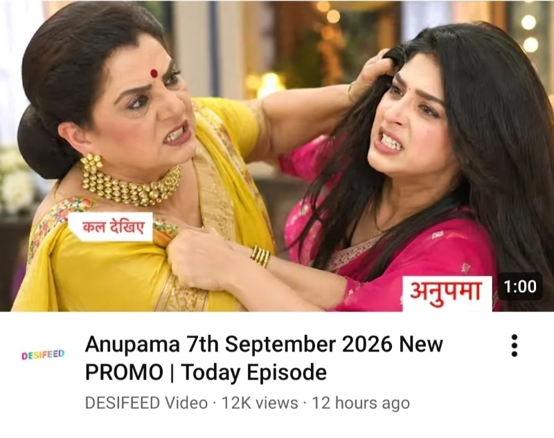 Anupamaa 06 Sep 2026 Written Update and Daily Discussions Thread