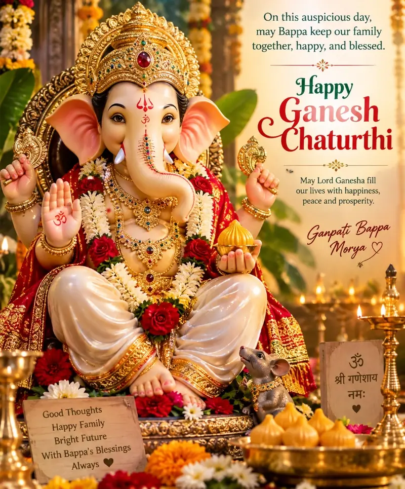 Happy Ganesh Chaturthi 🙏
