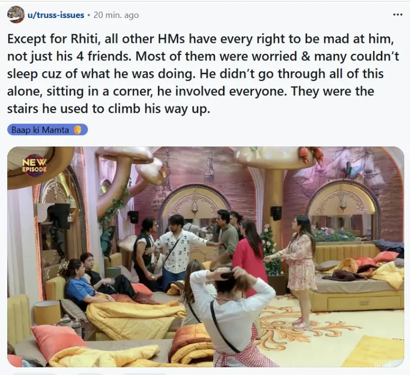 Bigg Boss 20: Daily Discussion Thread- 20th Sept 2026 WKV