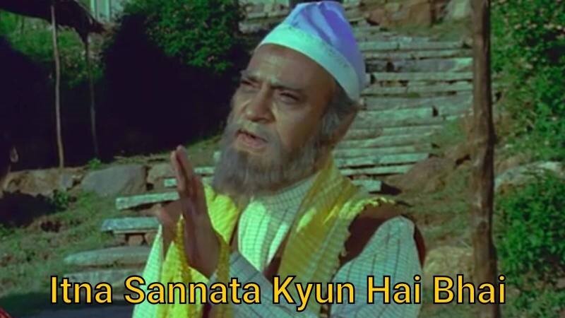 Itna-Sannata-Kyun-Hai-Bhai-meme-template-of-Sholay.jpg