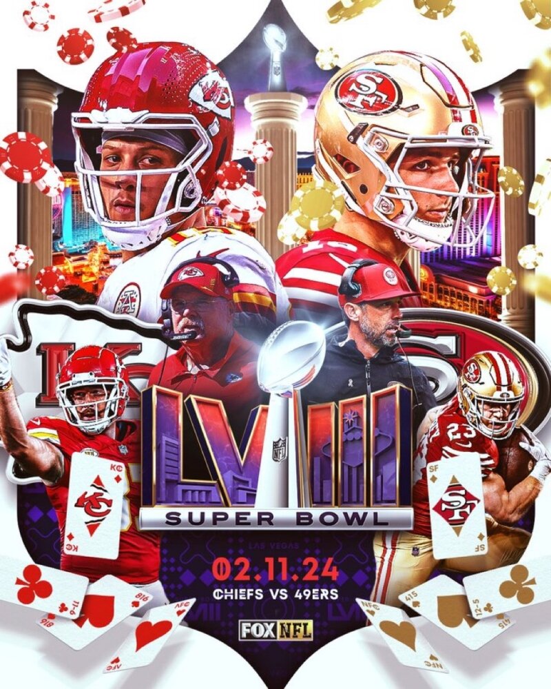 Super Bowl 58 - Chiefs v 49ers