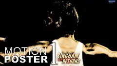 SINGHAM RETURNS | MOTION POSTER # 1 Thumbnail