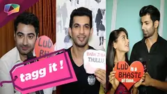 Nikita dutta, Mahi Vij, Namik Paul, Harshad Arora, Arjun Bijlani, playing Tagg it With India Forums Thumbnail