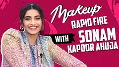 Sonam Kapoor Ahuja Takes Up The Makeup Rapid Fire | Exclusive Thumbnail