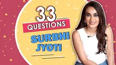 33 Questions Ft. Surbhi Jyoti | Makeup, Eventful day, Scary Experience & More Thumbnail