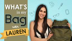 What’s In My Bag Ft. Lauren Gottlieb | Bag Secrets Revealed Thumbnail