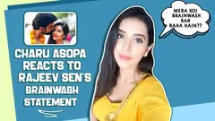 Charu Asopa Reacts To Rajeev Sen’s Brainwash Statement | Exclusive Thumbnail