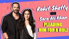 Rohit Shetty on Sara Ali Khan Pleading him for a Role | Details Inside Thumbnail