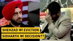 SHEHZAD का Eviction Sidharth का decision?? | क्या होंगे Shehzad Evict? | Bigg Boss 14 Update Thumbnail