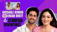 Khushali Kumar and Ehaan Bhatt engage in a fun conversation about adventures and diving experience Thumbnail