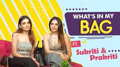 What’s In My Bag (swapped) Ft. Sukriti & Prakriti | Bag Secrets Revealed | India Forums Thumbnail