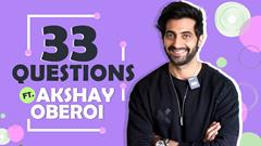 33 Questions Ft. Akshay Oberoi | Useless Talent, Fun Secrets Revealed | India Forums Thumbnail