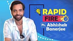 Rapid Fire Ft. Abhishek Banerjee | India Forums Thumbnail