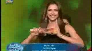 Indian Idol 4 - with Deepika Padukone