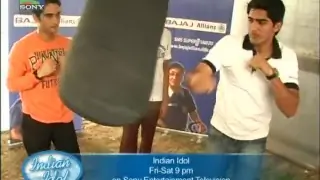 Indian Idol 4 contestant with Bijender Singh Thumbnail
