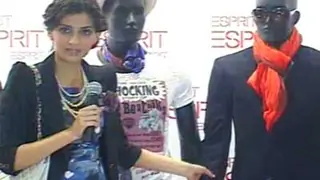 Sonam Kapoor at Esprit store Thumbnail