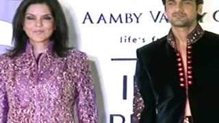 Zeenat Aman walks at Aamby Valley Indian Bridal Week