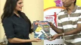 Jacqueline Fernandez at the launch of Teenager magazine