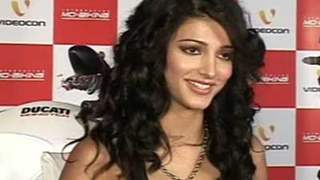 Shruti Hassan Launches Videocon Mobikes Mobile Application