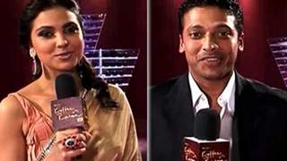Lara and Mahesh on Koffee With Karan - Behind The Scenes