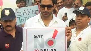 Abhishek Bachchan flags off Anti-Narcotics drive