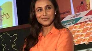 Rani Mukherjee promotes the P and G Shiksha