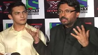 Sanjay Leela Bhansali with Aditya Narayan at X Factor logo launch Thumbnail