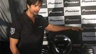 Shahid Kapoor at Pioneer Car Audio Press Meet