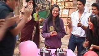 Ketaki Celebrate her Birthday on the Sets of Saas Bina Sasuraal