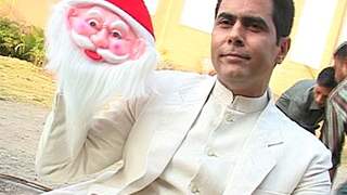 Aman Verma asks a wish this christmas to Santa