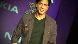 Shah Rukh Khan unveils KKR-Nokia campaign for IPL
