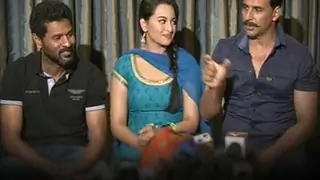 Akshay, Sonakshi and Prabhu Deva speak about Rowdy Rathore Thumbnail