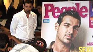 John Abraham Unveils Special Issue Of People Magazine Thumbnail