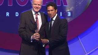 Arjun Rampal and Sachin Tendulkar at Bloomberg TV Autocar India Awards 2013