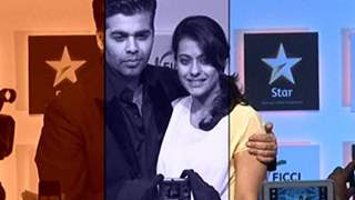 Karan and Kajol at FICCI Frames